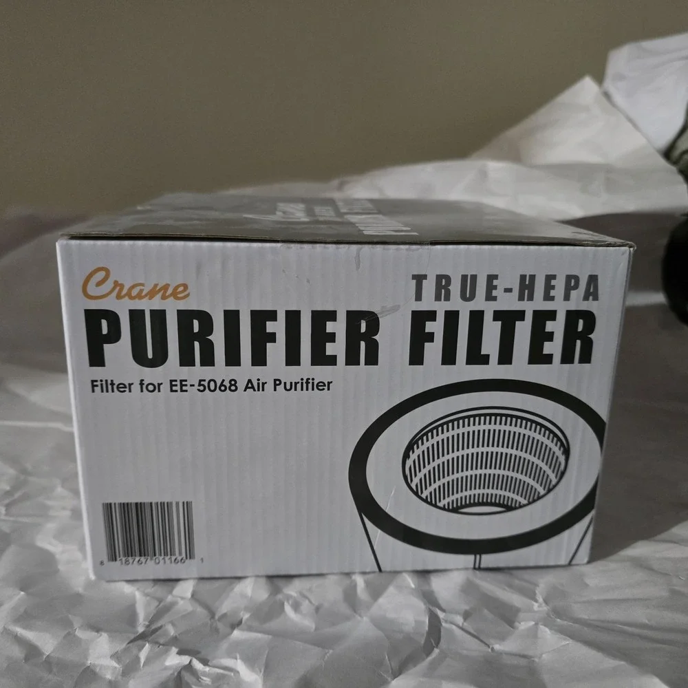 Crane True-Hepa Purifier Filter for EE-5068 Air Purifier New. Model HS-1946